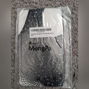 MengPa Black Fishnet Stockings